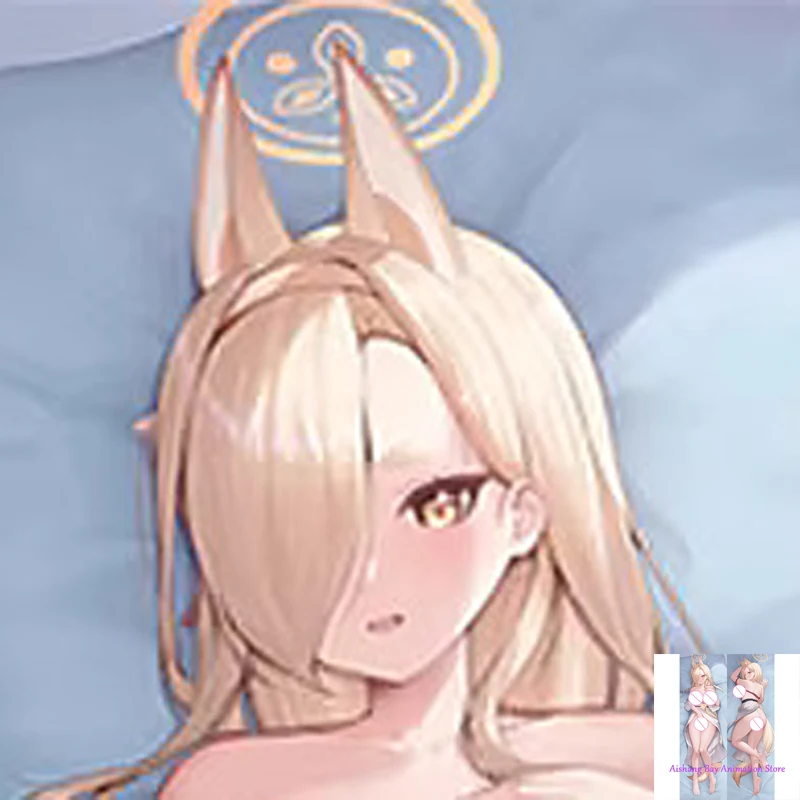 

Dakimakura Anime Pillow Cover Kaho Double Sided Print Life-size Body Decoration