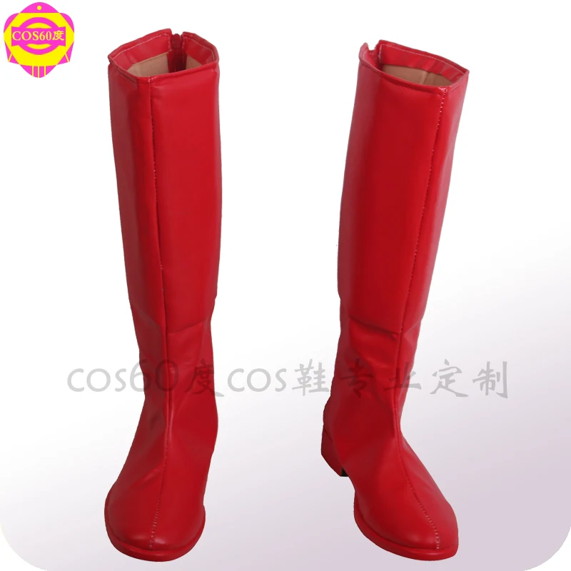 أحذية إيست سوبريم كاي شين التأثيرية أحذية حمراء إكسسوارات حفلات الهالوين مصنوعة حسب الطلب