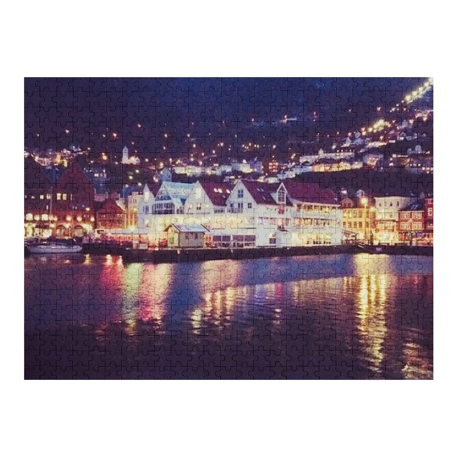 

Norway at night Jigsaw Puzzle Jigsaw For Kids Children Custom Kids Toy Wood Adults Puzzle