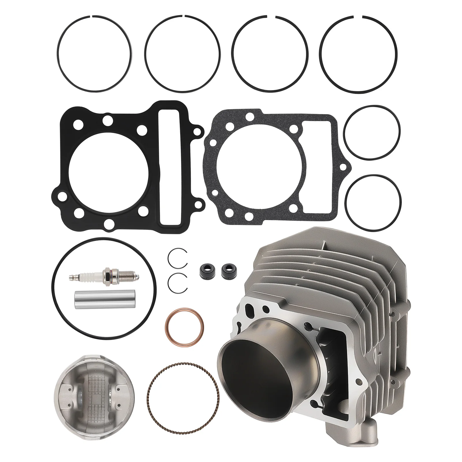 

Cylinder Piston Top End Rebuild Set For Kawasaki Bayou 300 KLF300B 2x4 4x4 89-05