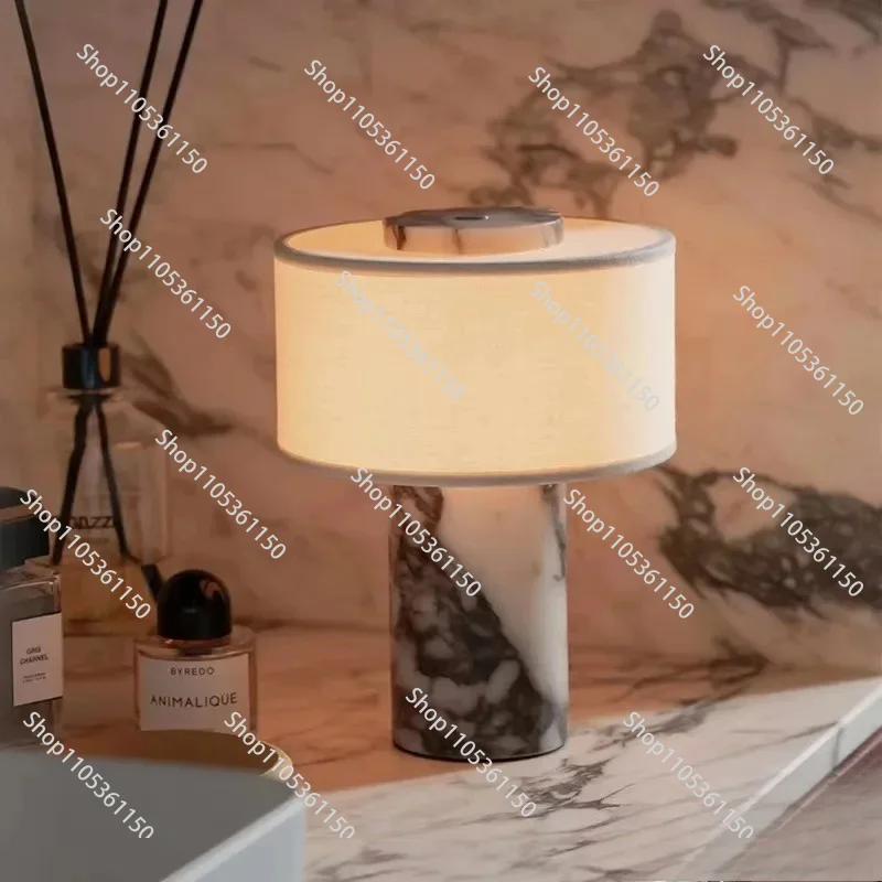 Modern design natural marble table lamp holder living room bedroom new luxury decorative table lamp
