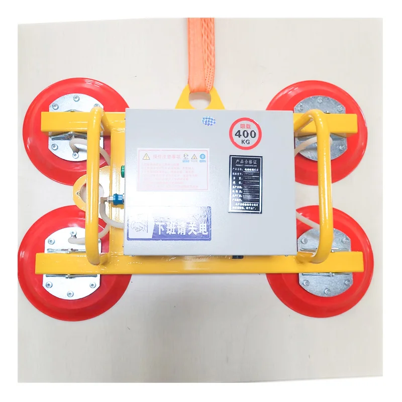 Suction cups, vacuum tools, glass lifting equipment Small suction cup spreader crane vacuum lift 400kg suction cup vacuum lifter