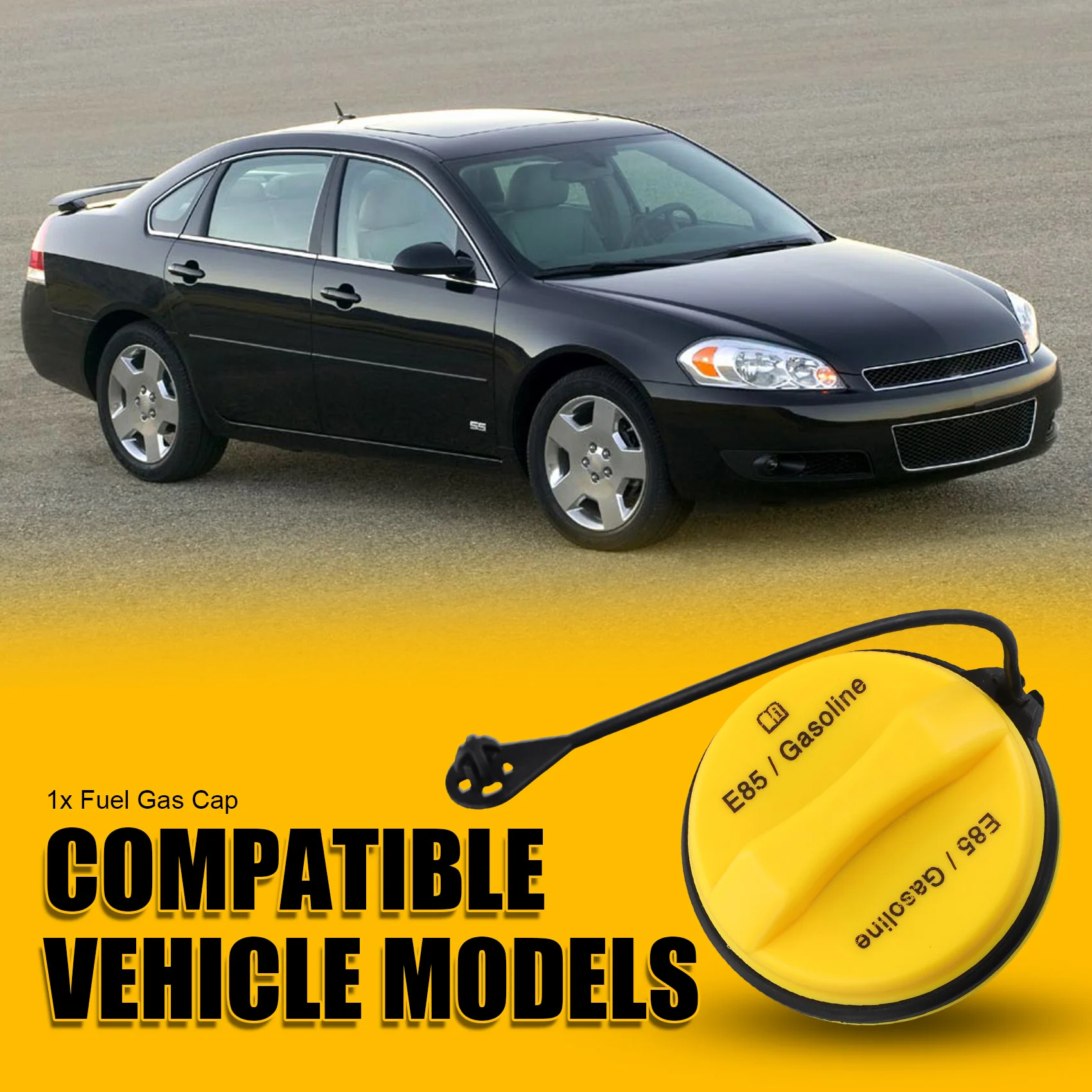 غطاء غاز خزان الوقود 25828267 15896222 لإمبالا مونتي كارلو ماليبو HHR بونتياك G6-A02G