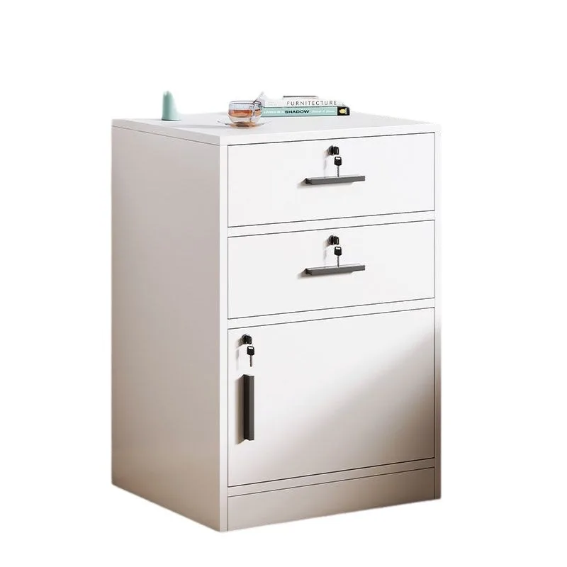 Bedside Table Simple Modern Small Apartment Bedroom With Small Cabinet By The Bed Simple Storage Bedside Rack