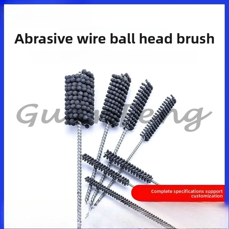 77MM Flexible Honing Brushes Silicon Carbide Abrasive Ball Hone Tool Brake Cylinders Hydraulics Valve Guide Aluminum Power CNC
