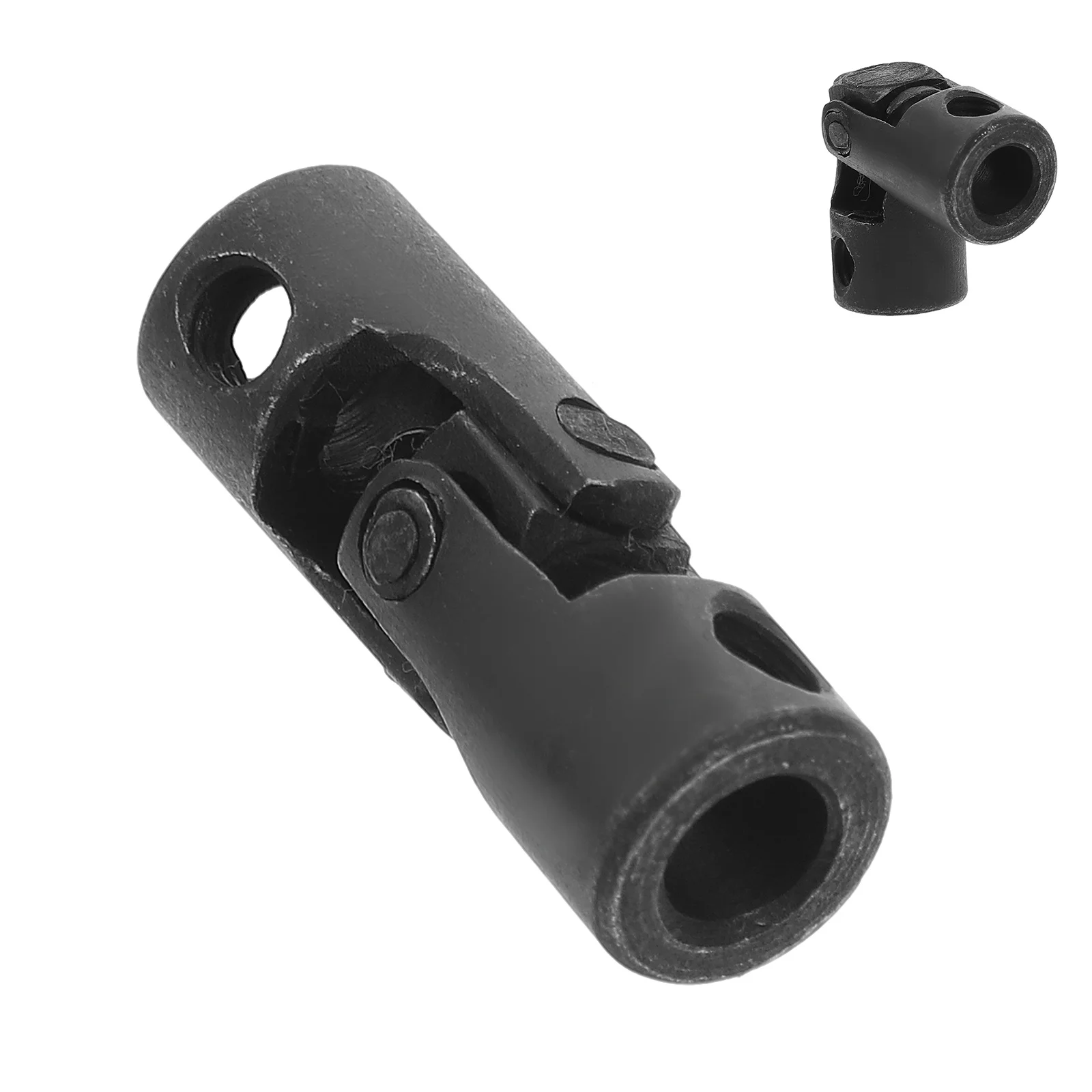 

Steel Universal Joint Coupling High Grade 45 Steel Rotatable Steering Shaft Metal Motor Connector Automotive Replacement for Rc