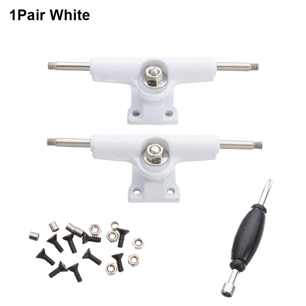 

1 пара с гайками, гриф, грузовик, игрушка, коллекционные модели для хобби, подшипник, кронштейны для палубы, болты для грузовика, 32 мм, детали для скейтборда на палец