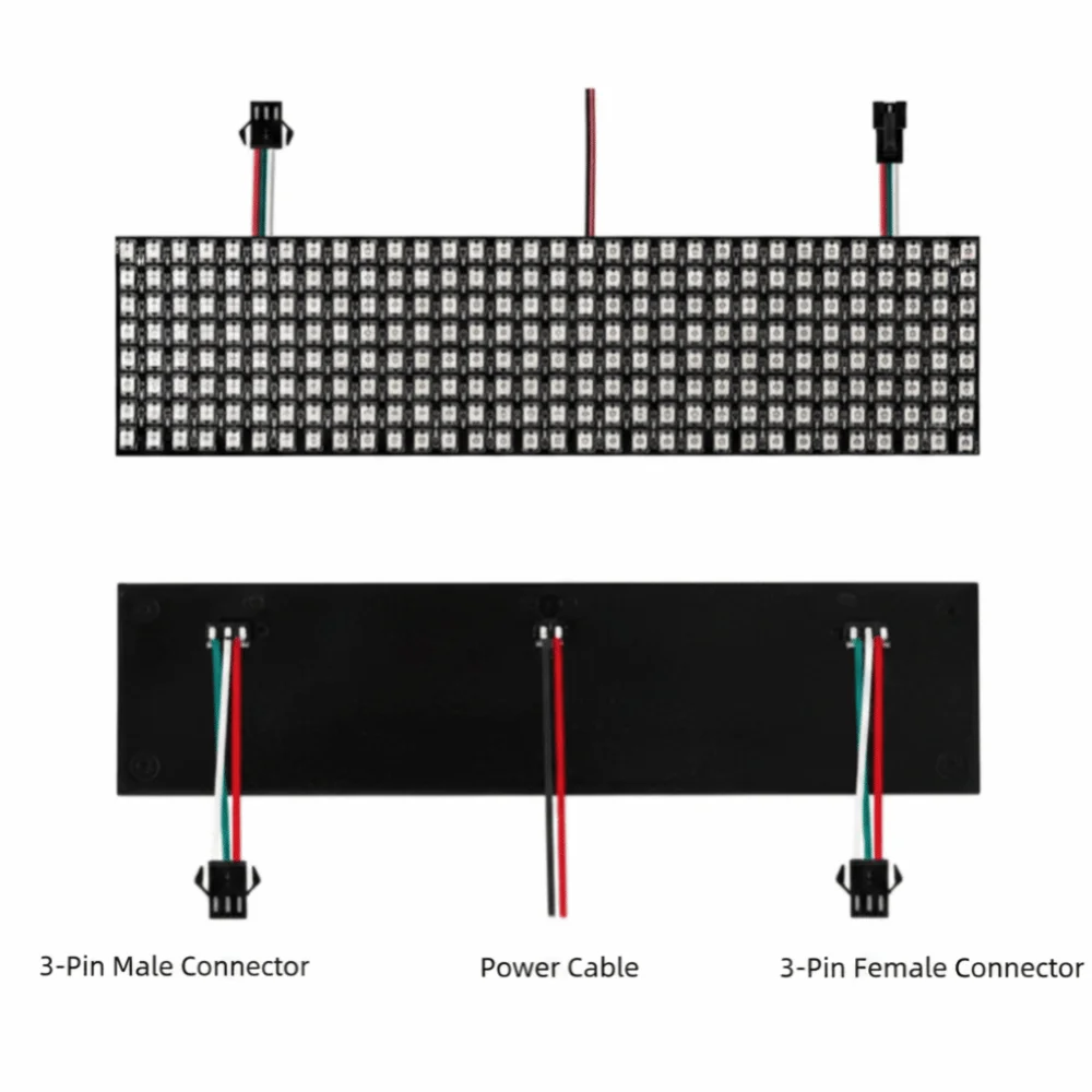 Rgb Led Matrix 8X8 - RGB Full Color WS2812B LED Paneel