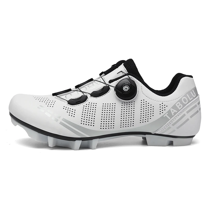 Men Mountain Bike Shoes Self-Locking Speed Road Cycling Footwear Non Locking Cycling Shoes Flat Pedal  Bicycle Sneaker MTB Women