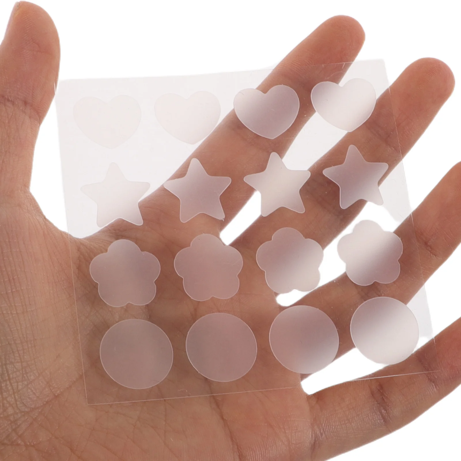 

5 Sheets Uv Color Changing Stickers Sunscreen Reminder Heart Star Flower Decals Swimming Beach Sun Exposure Detection Patches