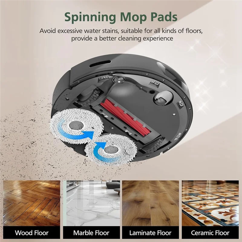 ABJY-For Roborock Q Revo جهاز آلي لتنظيف الأتربة فرشاة جانبية رئيسية فلتر Hepa أكياس الغبار استبدال أجزاء الملحقات