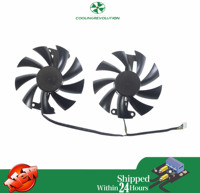 87MM PLA09215B12H DC12V 0.55A 4-Pin Graphics card fan for Powercolor RX 580 Red Dragon 8GB Graphics Card Fan