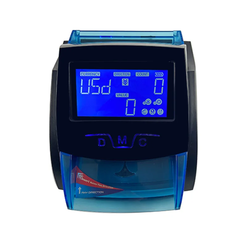 XD-520B USD EUR MYR THB LBP Money counter Fake notes detector with 4 sides insertion Money detector