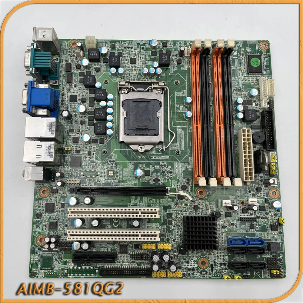 For Advantech AIMB-581 REV:A1 Industrial Motherboard AIMB-581QG2 Quad CPU 1155-pin Micro ATX