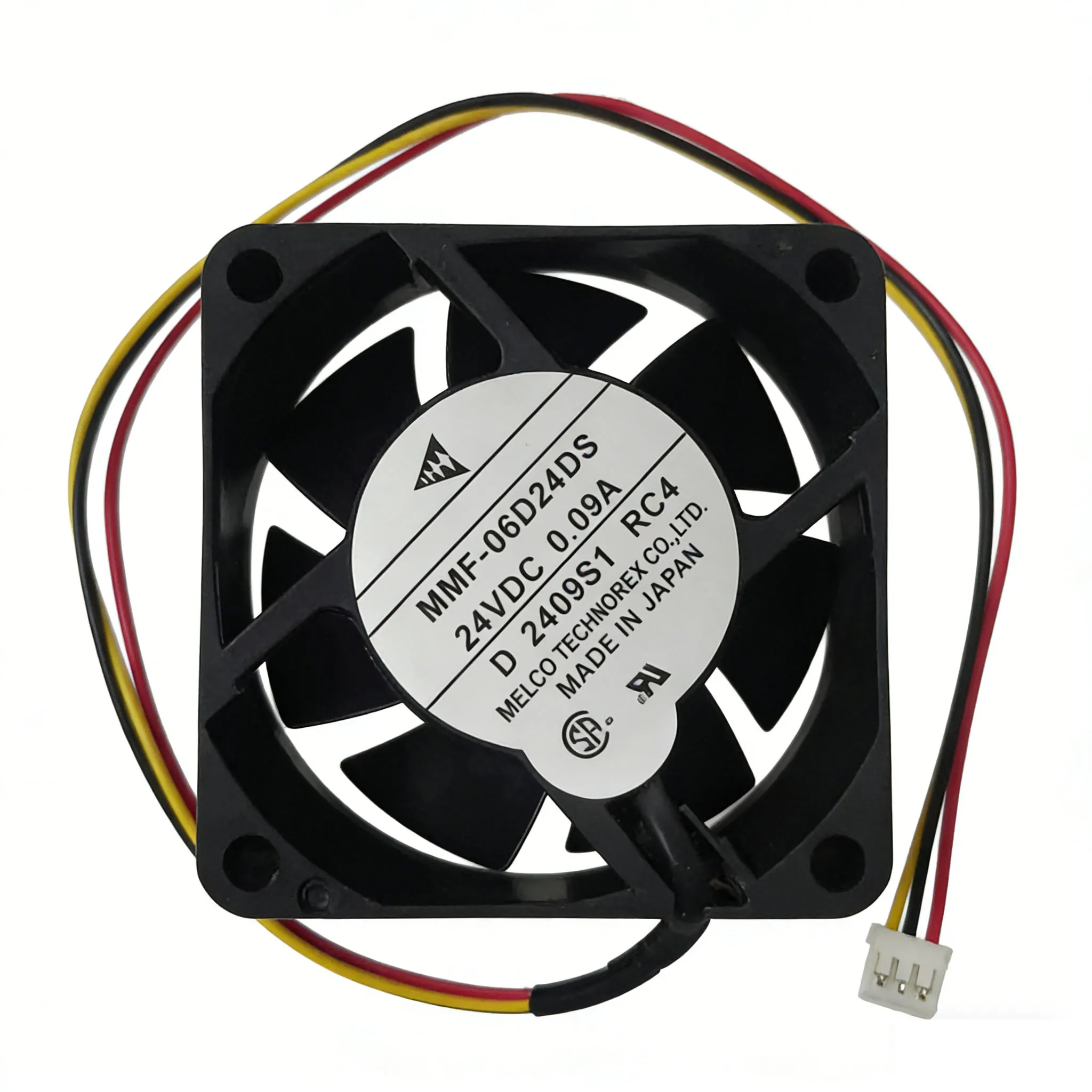 MMF-06D24DS RC4 6cm fan 60x60x25mm DC 24V 0.09A BKO-C2461H07 server inverter Cooling Fan 6025 fan