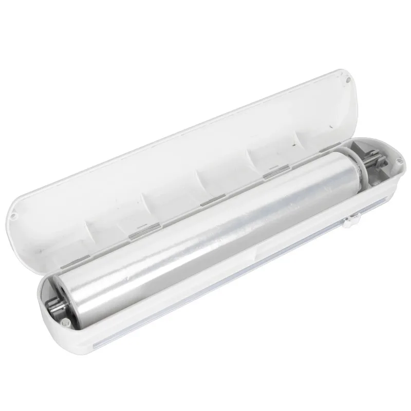 

Magnetic anti rust reusable invisible slide knife for cling film cutter, used for aluminum foil plastic film cutter