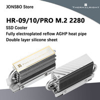 Thermalright HR-10 HR-09 2280 PRO M.2 SSD solid-state drive heat sink heat pipe cooling vest (with temperature control fan)