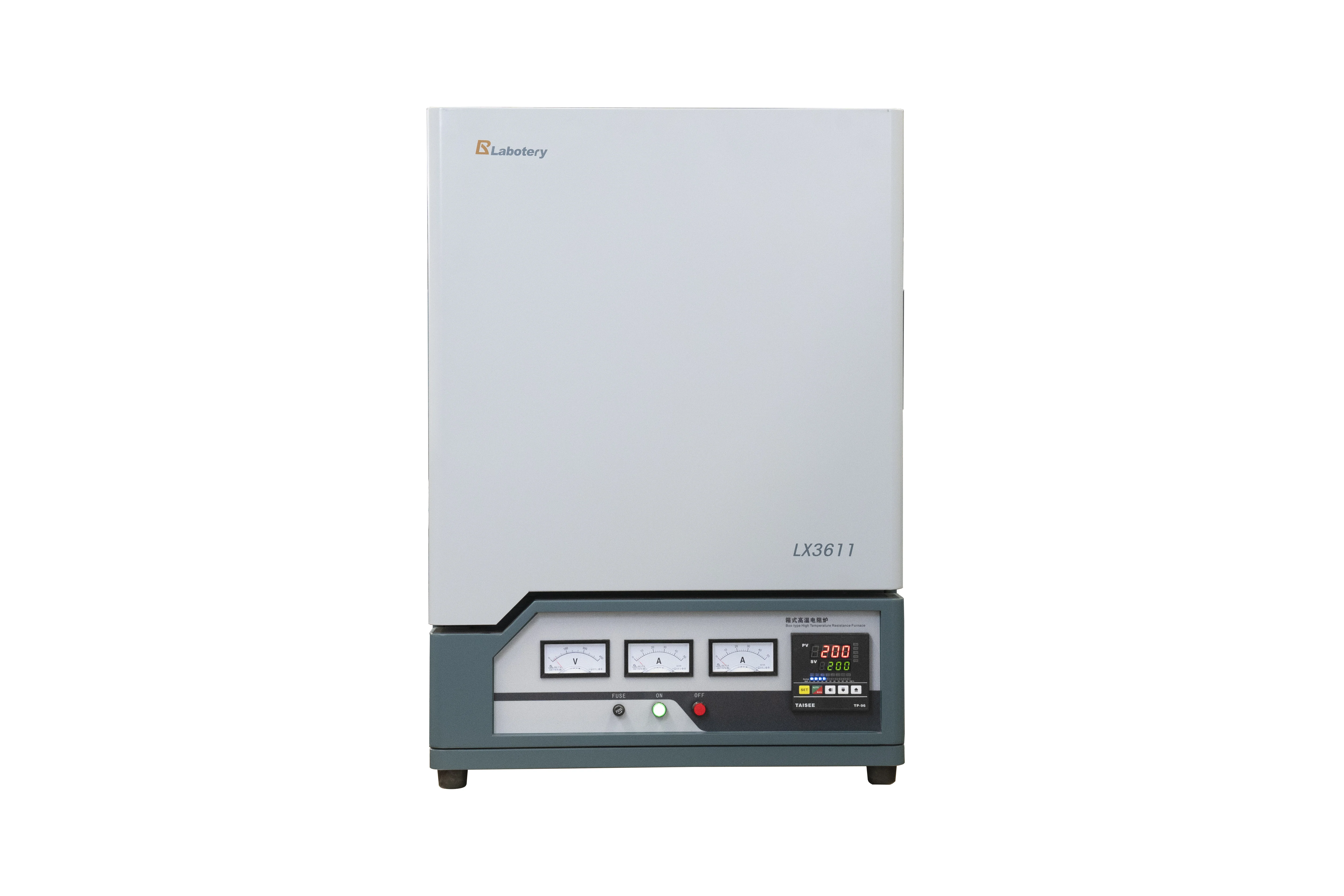 4.5 Liter 1200 Degree High Temperature Big Size Lab Electric Furnace Muffle Furnace With Chimney 1400c