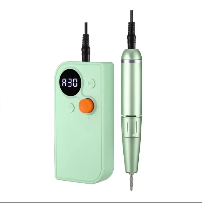 2024Latest Portable Nail Drill Machine Customizable 30000 RPM  Rechargeable for Pedicure