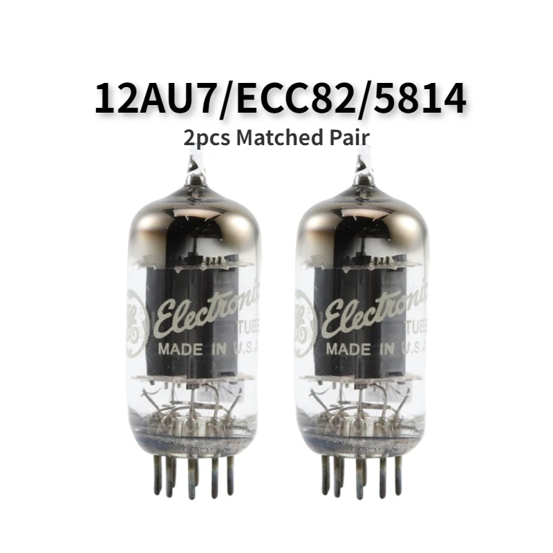 Selected Matching GE 12AU7/ECC82/5814/D Ring Long Pit Screen 12au7 Electronic Tube Tube Amplifier