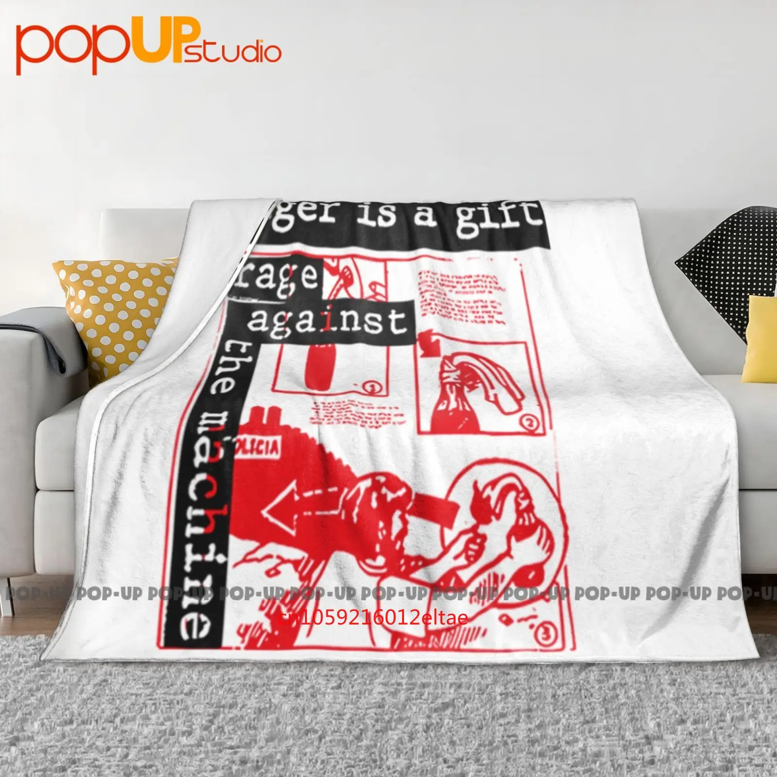 Rage Against The Machine Anger Is A gift Ultra-Soft Blanket Quilt Winter Sofa Cover Bed Covers