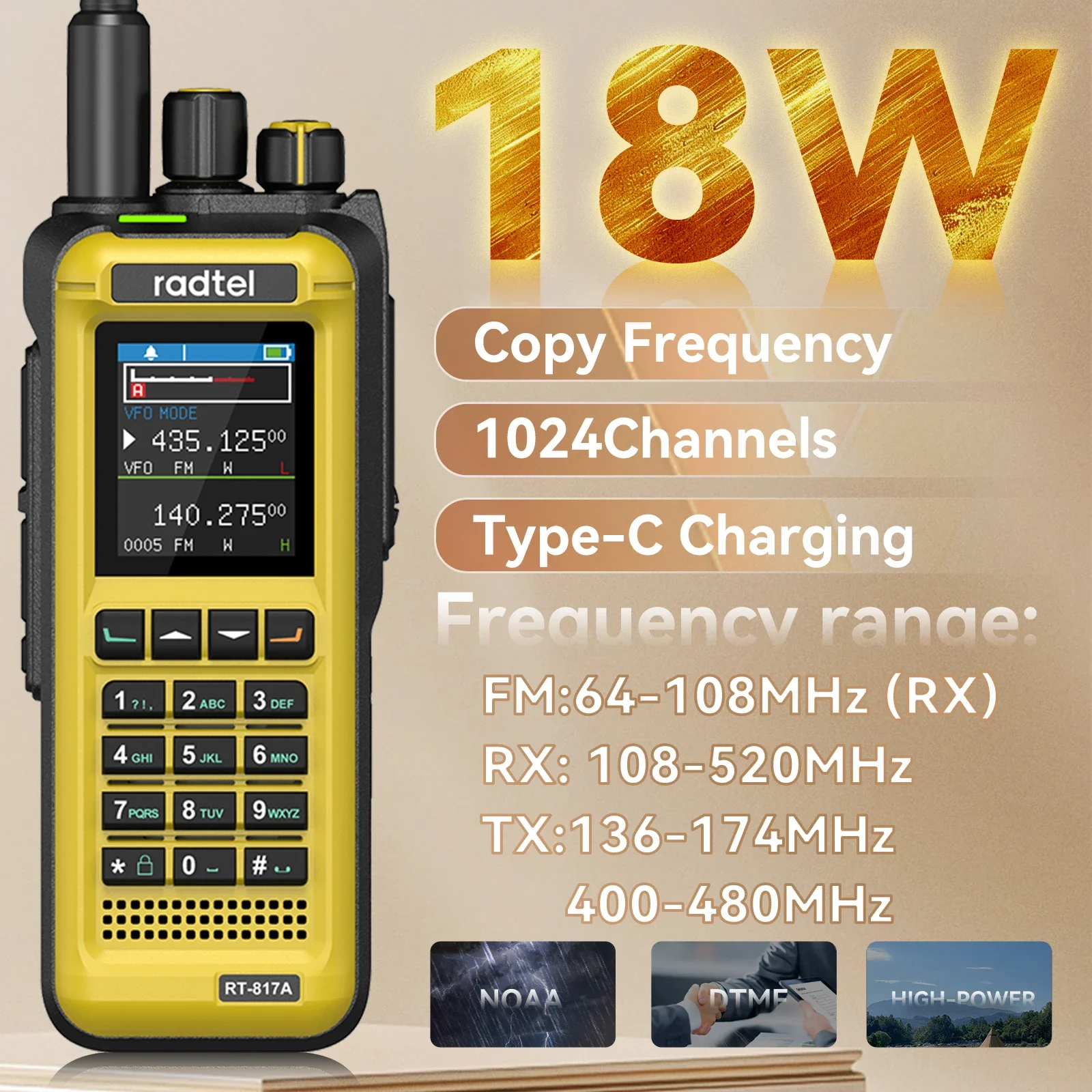 Radtel RT-817A 18W … - image