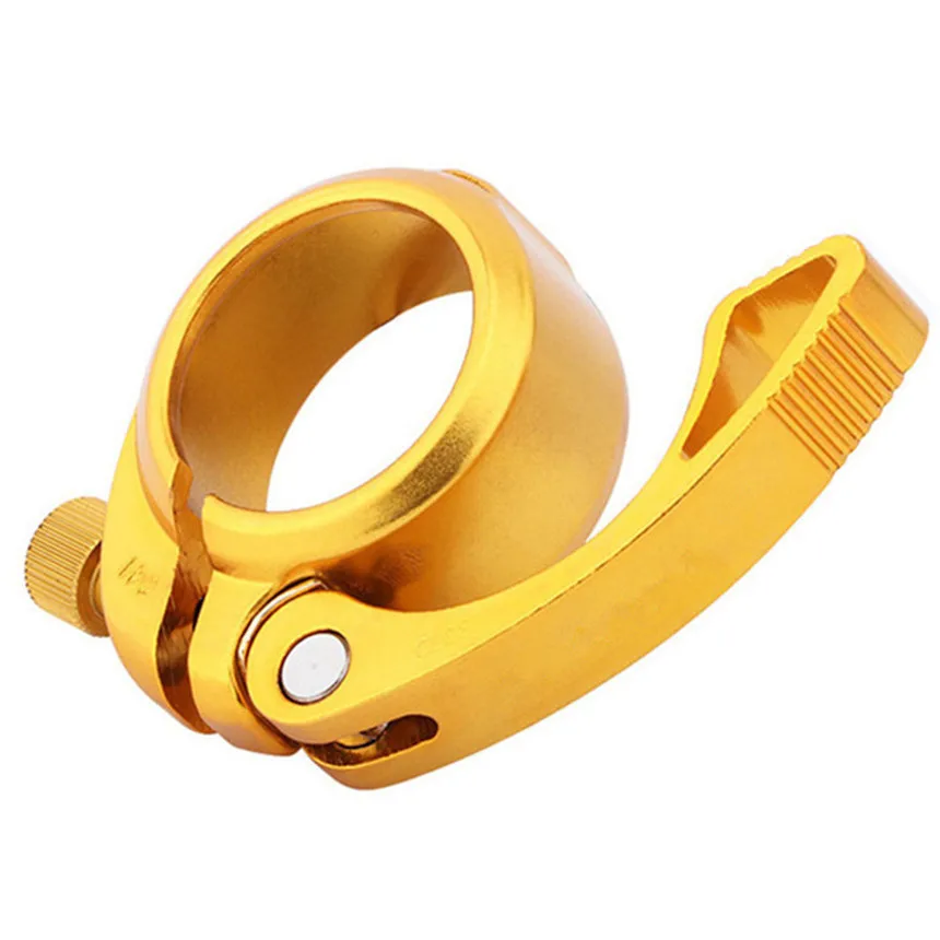 QR Seatpost Clamp Folding Bicycle Seat Tube Clamps 41mm Suitable For 33.9mm Aluminum Alloy Seat Rod Clips
