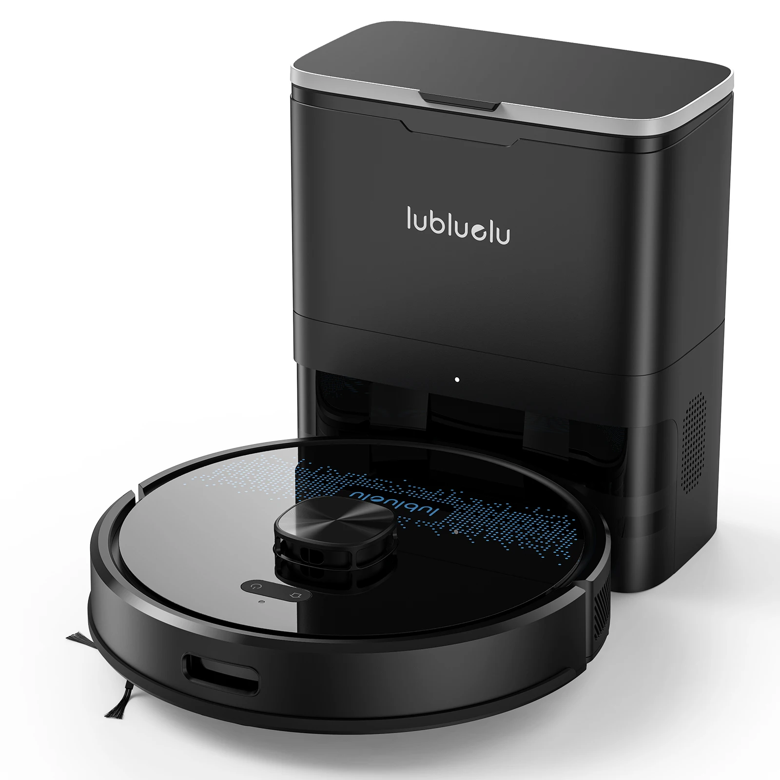 Lubluelu SL60 MAX+ Robot Aspirador y Fregador con Estación de Autovacío, Potente Succión de 4500Pa, 60 Días Sin Mantenimiento, Navegación