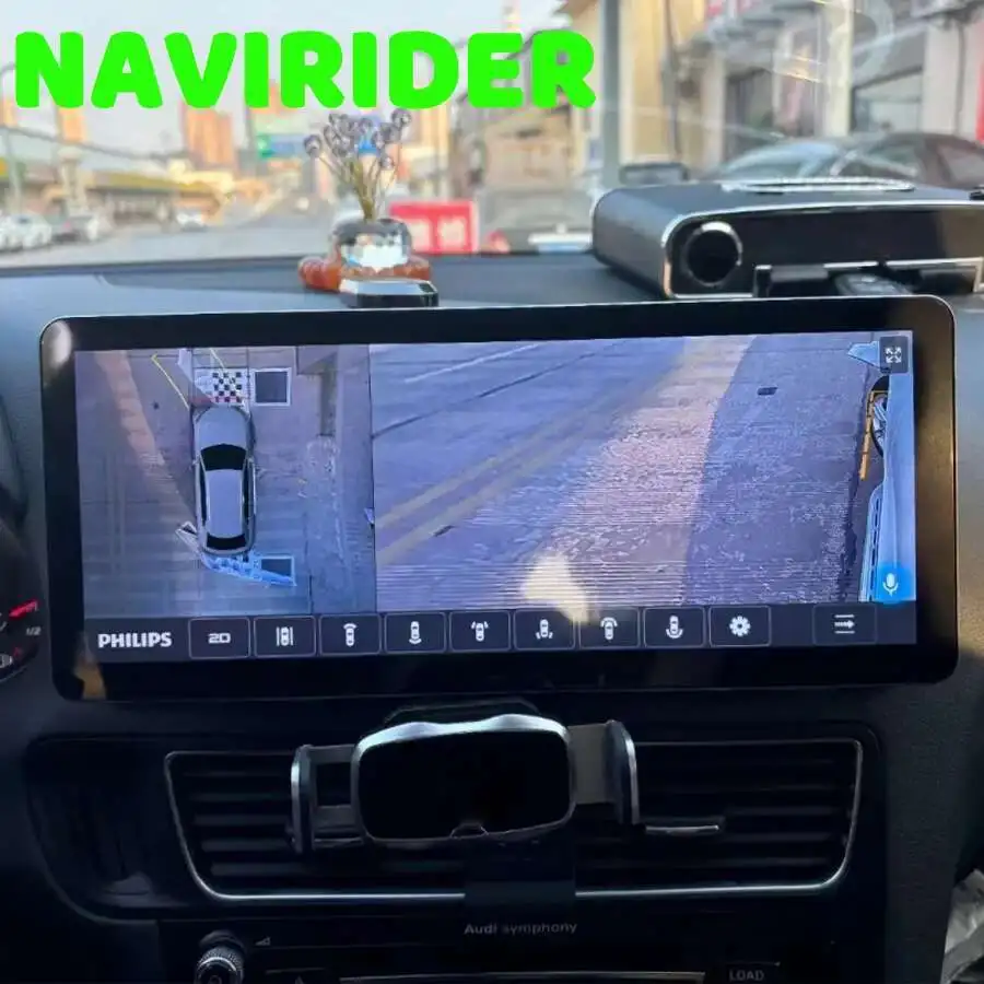 For Audi Q5 2010-2018 Wireless CarPlay Android13 Car Multimedia Stereo GPS Navi Radio Player 4G Bluetooth 12.3inch Touch Screen