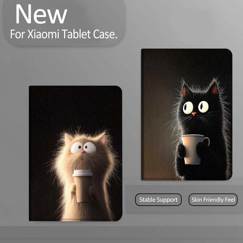 

Cartoon anime cat Tablet Case For Xiaomi Redmi Mi Pad 4 5 6 7 8 K SE Mini Pro Plus Max 10.1 11.2 inch