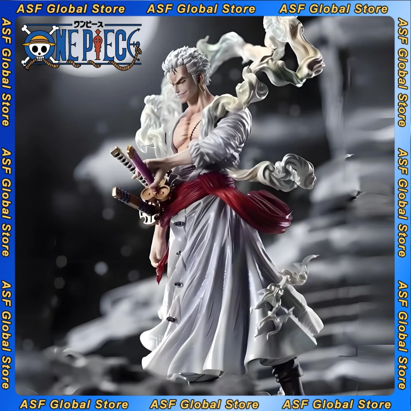 

36 см ONE PIECE Ророноа Зоро Ника аниме фигурка Сантория периферийная модель статуя украшения для рабочего стола подарки на день рождения игрушки