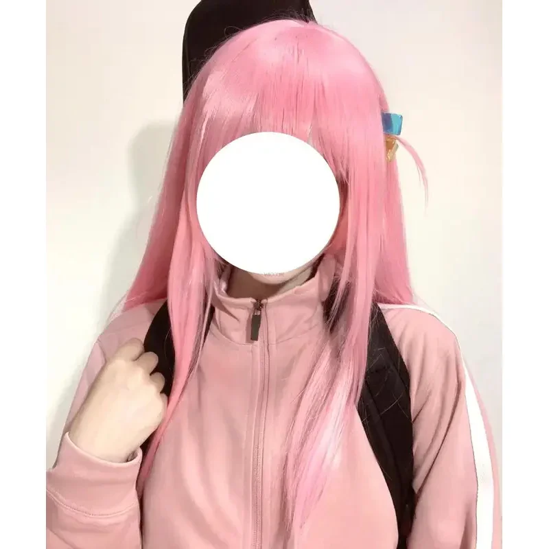 Anime Bocchi The Rock Gotou Hitori Cosplay Costume Guitarhero Gotoh MN1