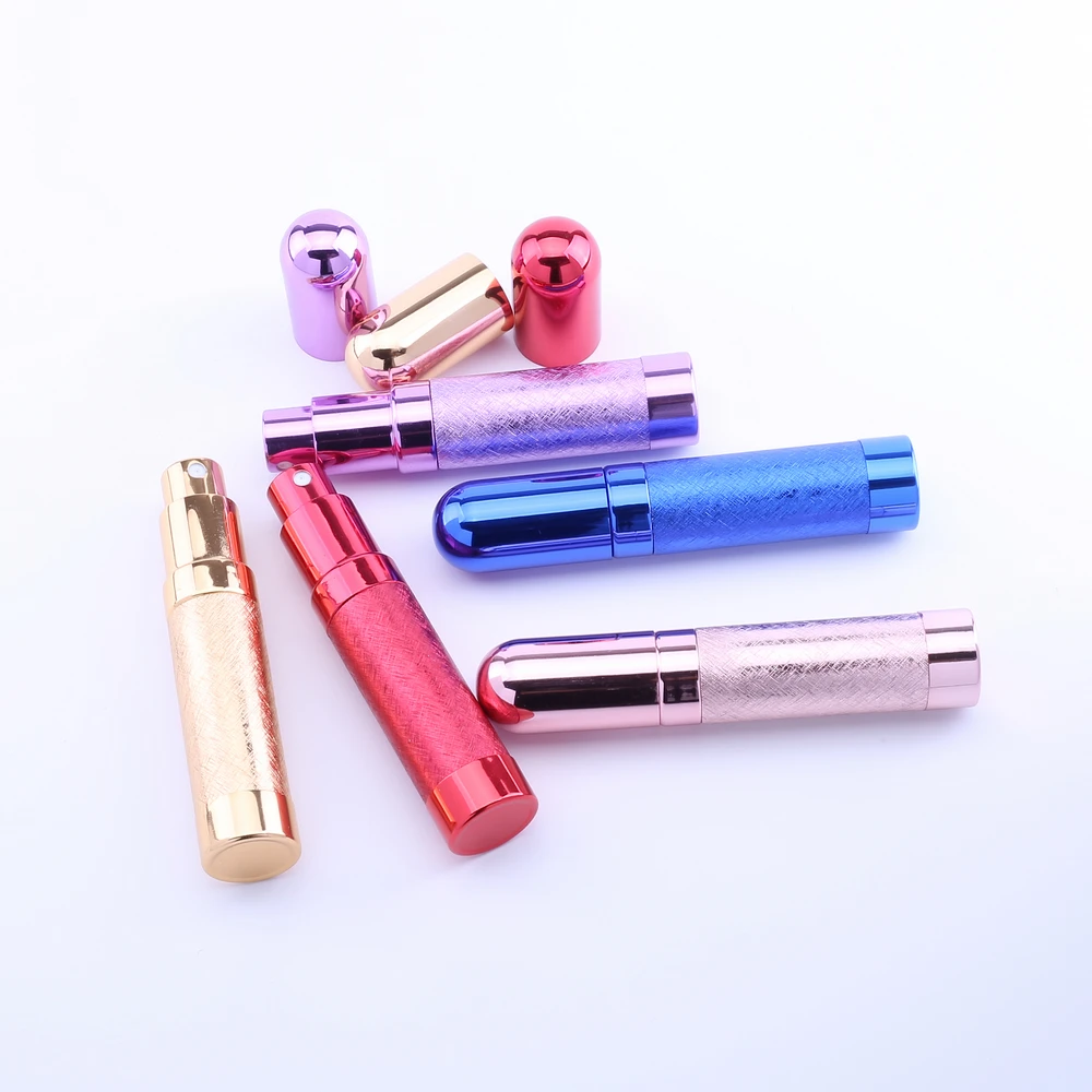 8ML Portable Refillable Perfume Bottle With Spray Scent Pump Empty Cosmetic Containers Atomizer Bottles For Travel Tool