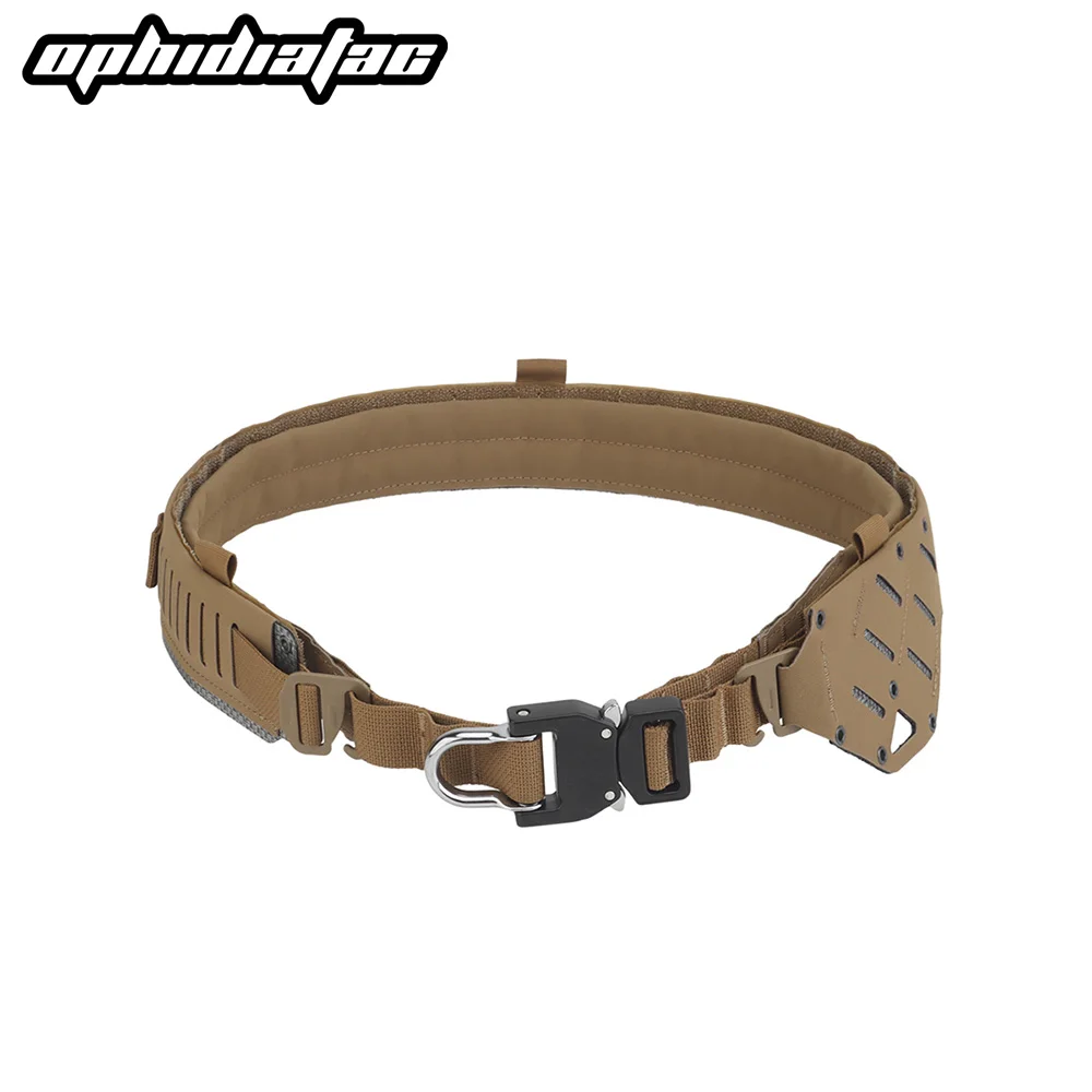 OPHIDIAN ARC Lightweight Hunting Belt MOLLE2 Layer Quick Release Metal Buckle Combat Belt Airsoft Belt Equipment