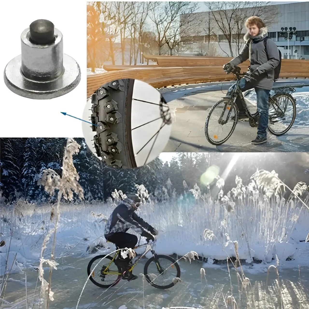 50 قطعة عجلة دراجة نارية المضادة للانزلاق الثلوج المسامير شتاء 2024 الأكثر مبيعا العالمي دراجة نارية الإطارات مسمار الثلوج المسامير موتو اكسسوارات #5