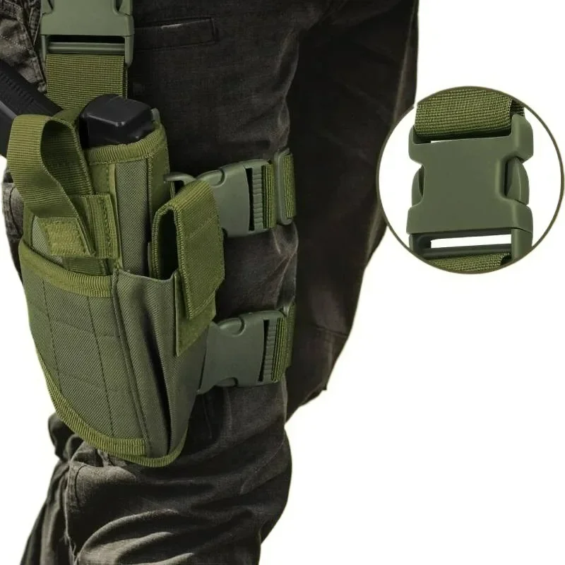 Universal Left Right Hand Gun Holster Tornado Drop Leg Thigh Holsters Hunting Airsoft Glock Handgun Pistol Holder Waist Bag - view 3
