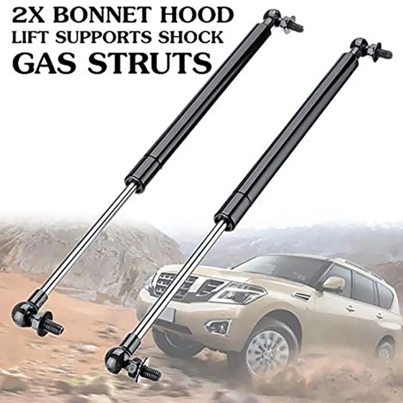 

Front Engine Hood Gas Struts Support Bonnet Bar Shock Lift For Nissan Patrol Y61 1997-2013