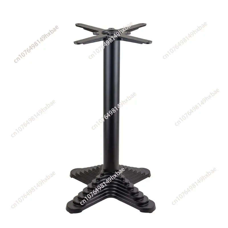 

Creative four-star table legs [SP-MTL263] black retro wrought iron paint table legs