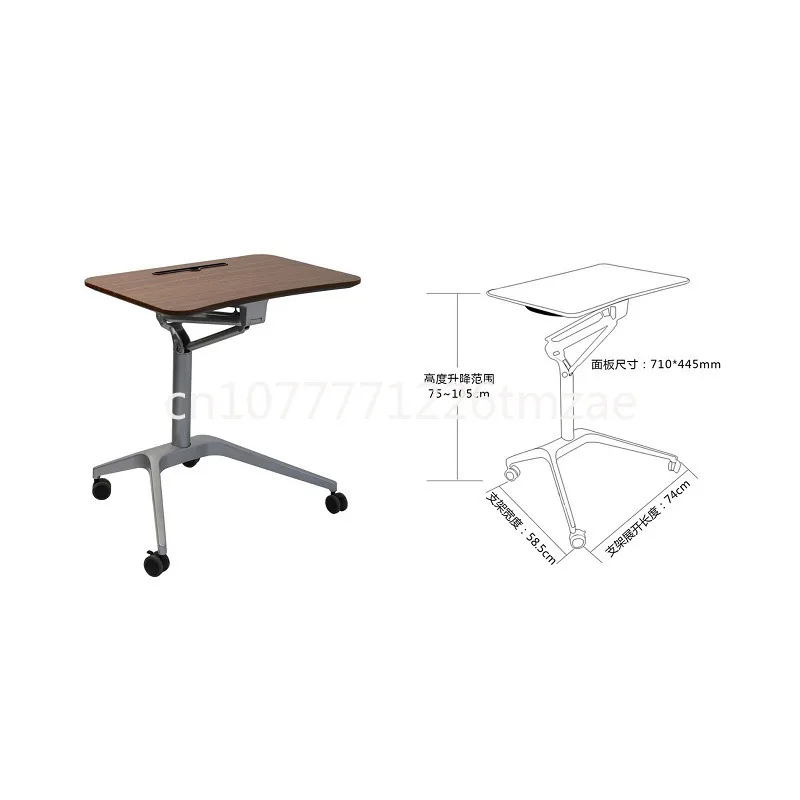 Manual Liftable Computer Desk Multi-Function Pneumatic Lifting Table Laptop Electric Lifting Table