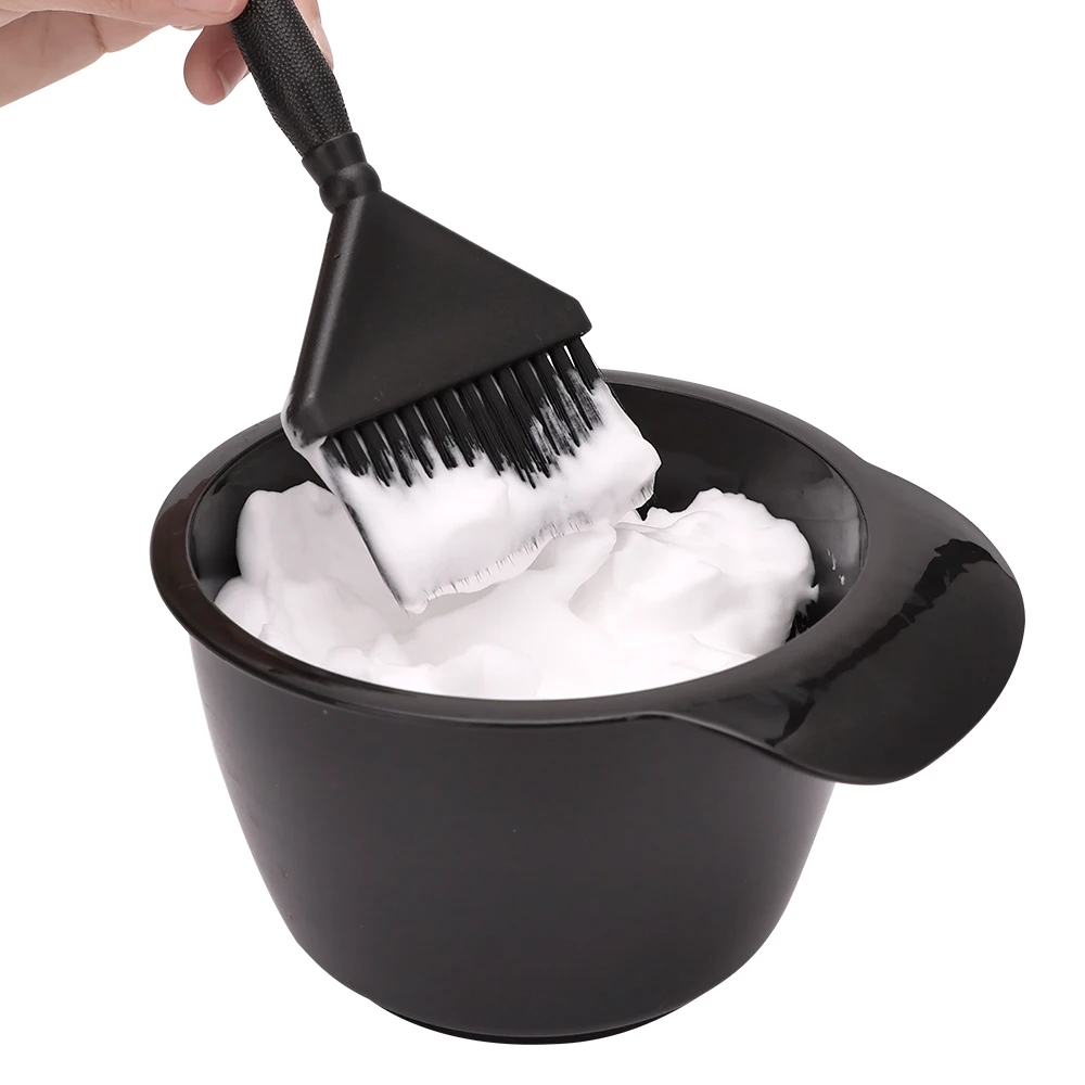 

2PCS Hair Dye Brush Bowl Set Hair Tint Dying Coloring Applicator Professional Salon Hair Color Mixing Dyeing Kit Barber Supplies