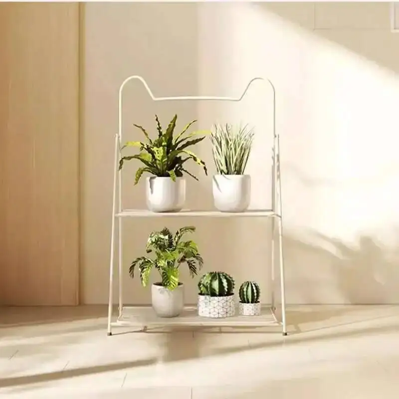 

Small Flower Stand Outdoor Metal Backdrops Holder Living Room Flower Stand Corner Shelf Muebles Para Plantas Garden Furniture