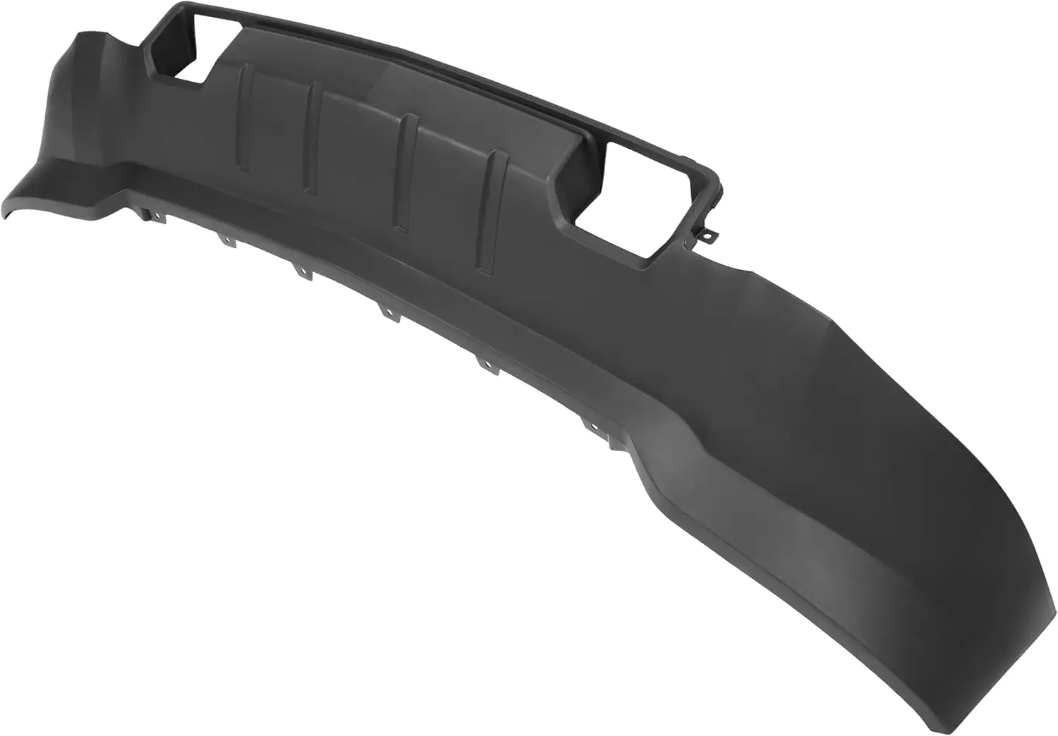 HECASA Front Bumper Valance OLIVER Compatible 2015-2019 For Silverado 2500 3500HD 22978557 GM1092252 Plastic (PP) Black