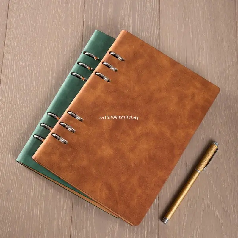 7\'\'x9\'\' 6-Ring Binder Notebook Lined Loose-Leaf Notepad Dropship