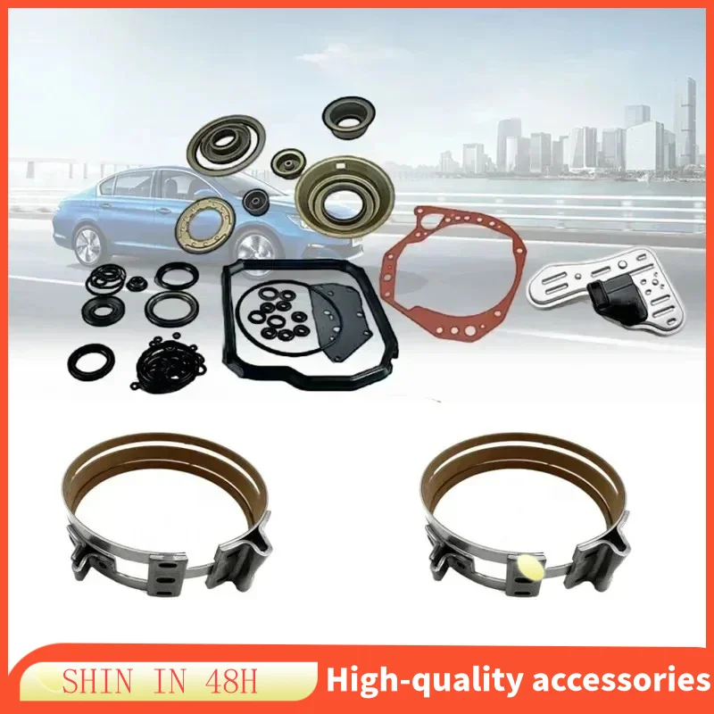 Kit de revisión principal de reconstrucción principal de transmisión automática, filtro de pistón de placa de acero de fricción de embrague DPO/AL4 para RENAULT PEUGEOT CITROEN