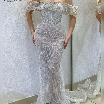 Abiti da sera a sirena con spa...