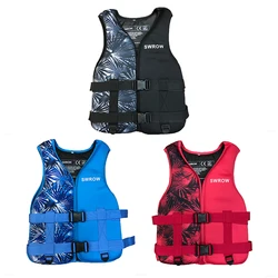 Chaleco salvavidas de neopreno con estampado exquisito para niños y adultos, ropa de seguridad para deportes acuáticos, Kayak, canoa, surf y Rafting