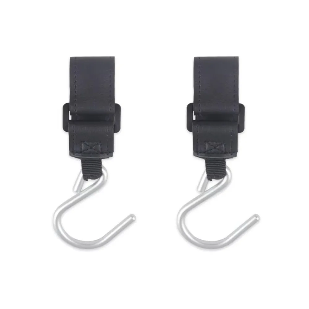 

Cartoon S Shape Baby Stroller Hooks PU Solid Color Hanging Hook Cart Organizer Cartoon Stroller Accessories Bicycle