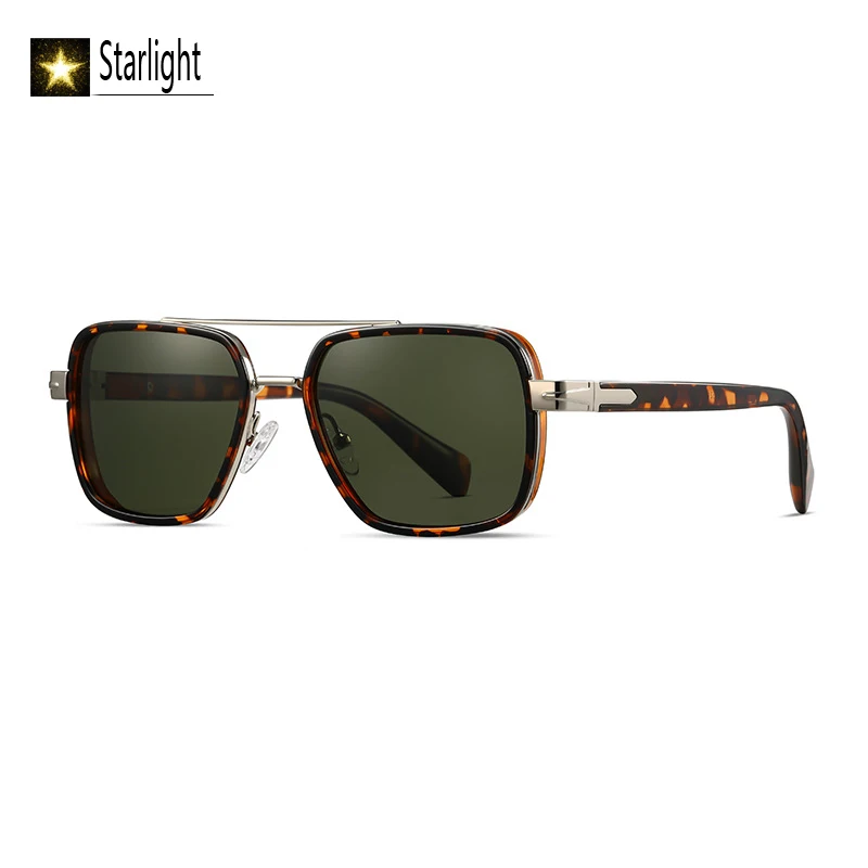 

retro pilot polarized sunglasses men fishing fashion sunshade Classic Glasses man UV400 driving Outdoor Travel Eyewear for Woman