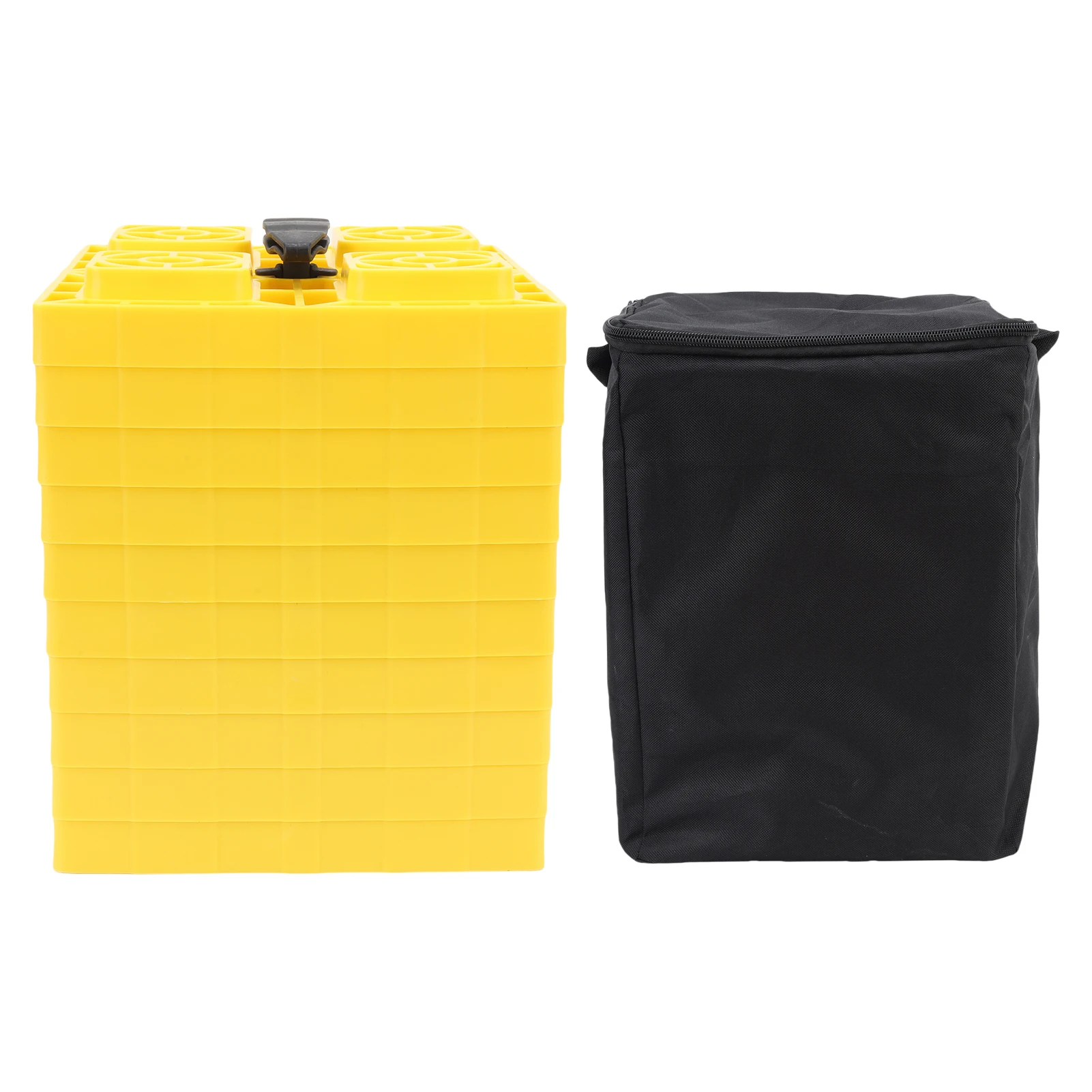 

RV Levelers Blocks Anti Aging Stable Structure Strong Support Interlocking Leveling Blocks with Carrying Bag for Travel Trailer