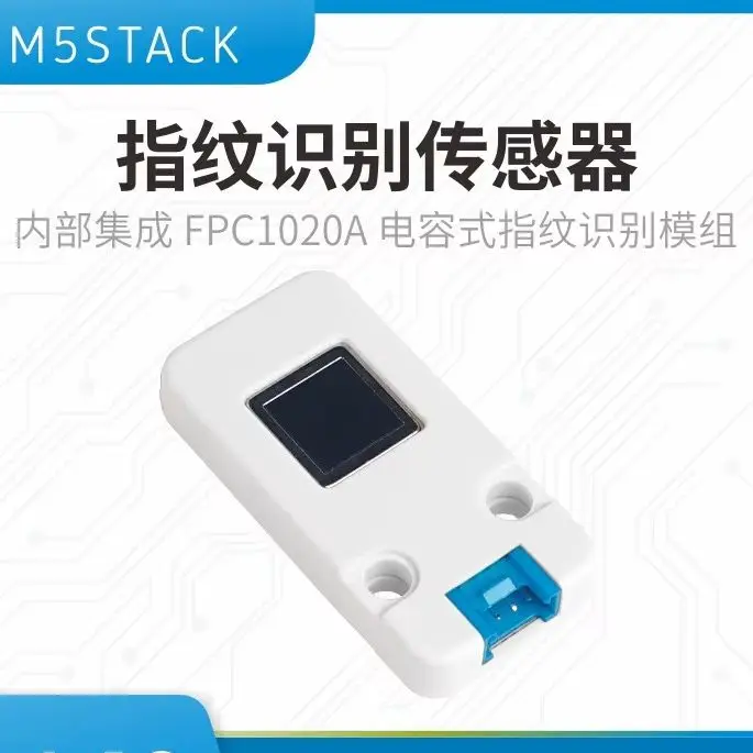 

Официальный датчик отпечатков пальцев M5Stack FPC1020A, емкостный, для распознавания отпечатков пальцев